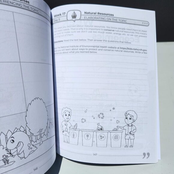 NEW 3rd Grade Social Studies: Daily Practice Workbook 20 Weeks of Fun Activities - Picture 4 of 16